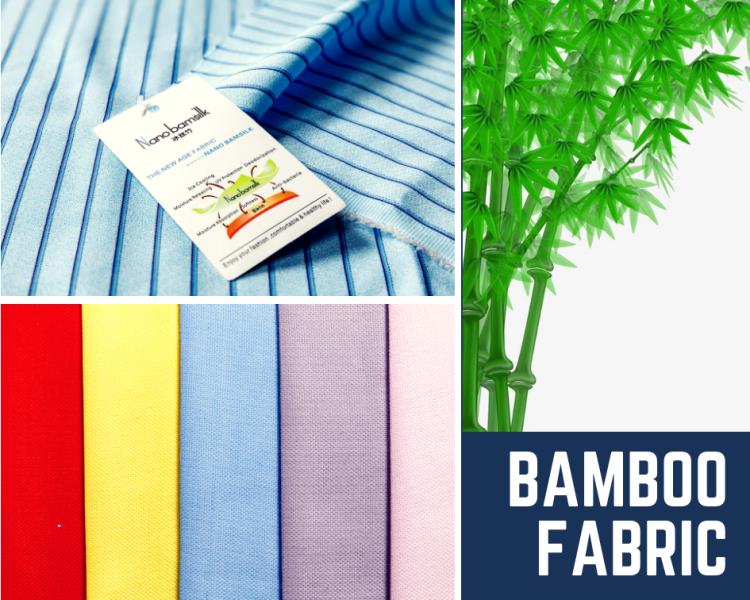 vải bamboo may đồng phục